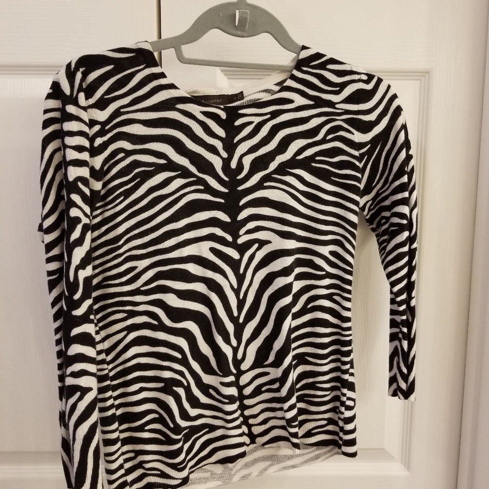 Zebra sweater